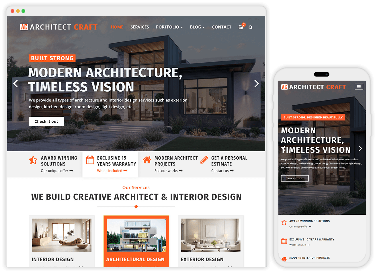 Architect Craft WordPress Theme Review