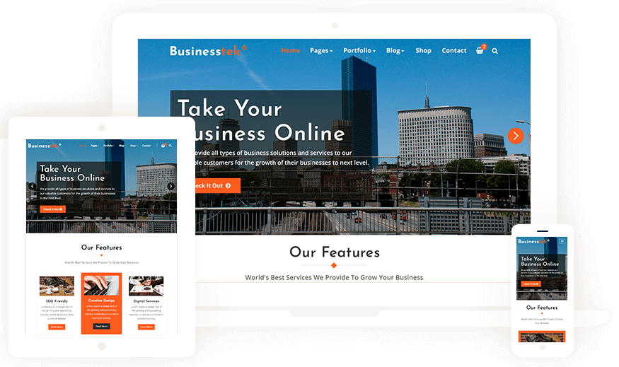 Businesstek Theme