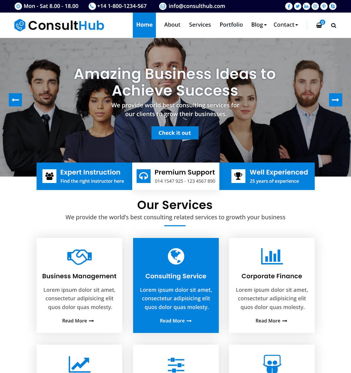 ConsultHub - Finance and Consulting