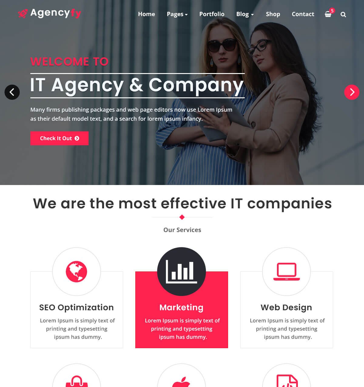Digital Marketing and Agency WordPress Theme