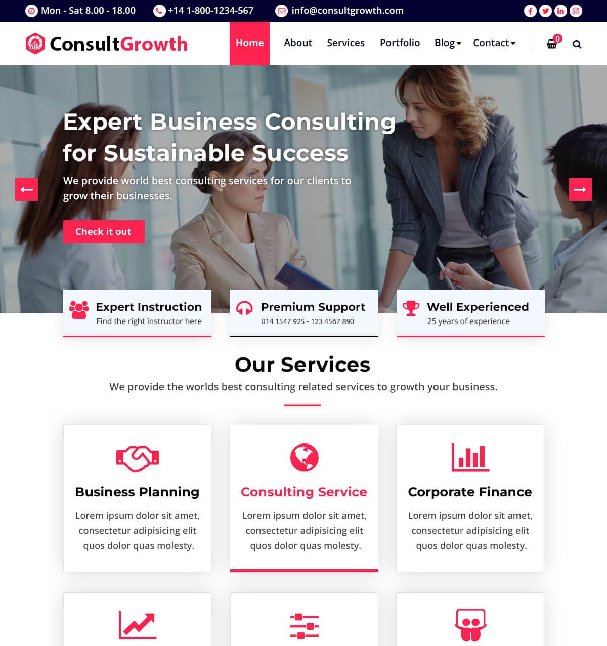 Best Business and Consulting Multipurpose WordPress Theme of 2026