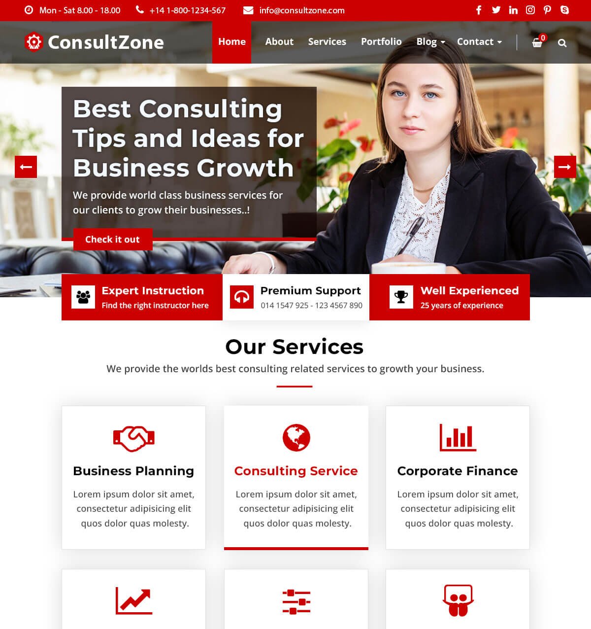 Best Business & Consulting Multipurpose WordPress Theme