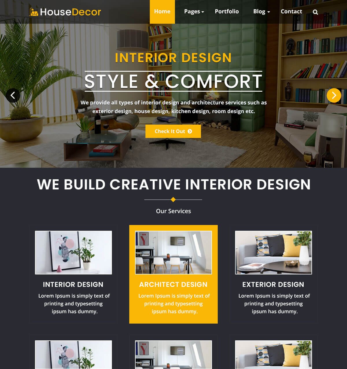 Best Interior Design & Architecture WordPress Theme