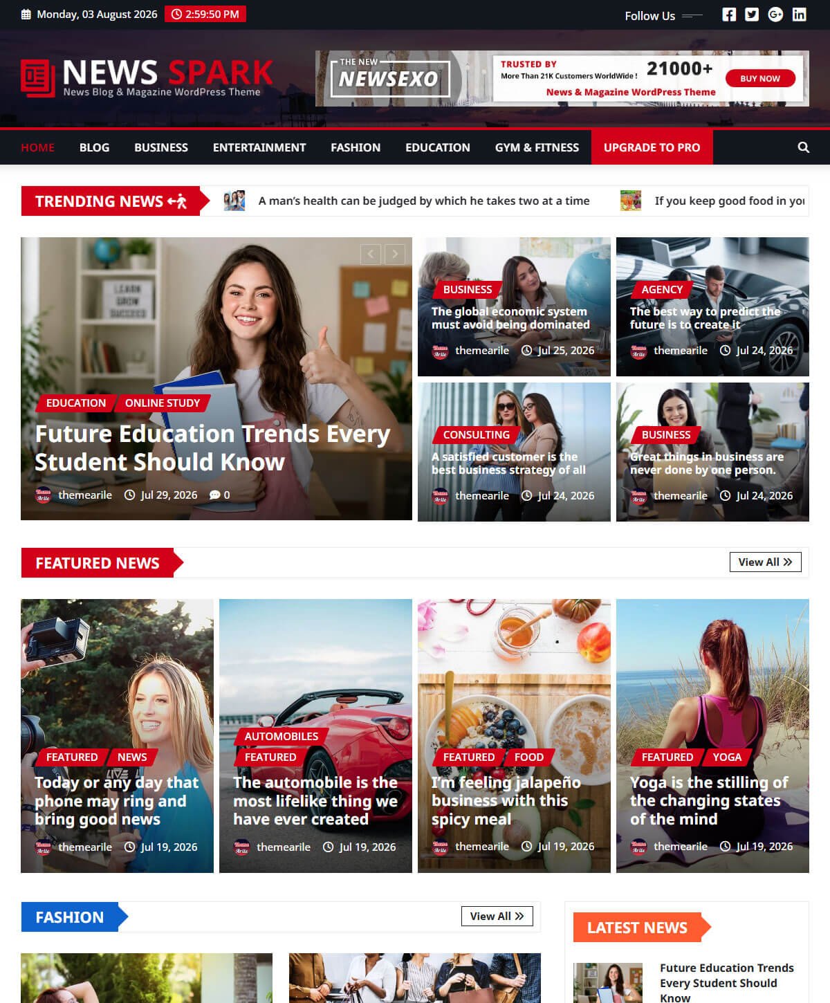 The Ultimate Theme for News, Blogs & Online Magazines