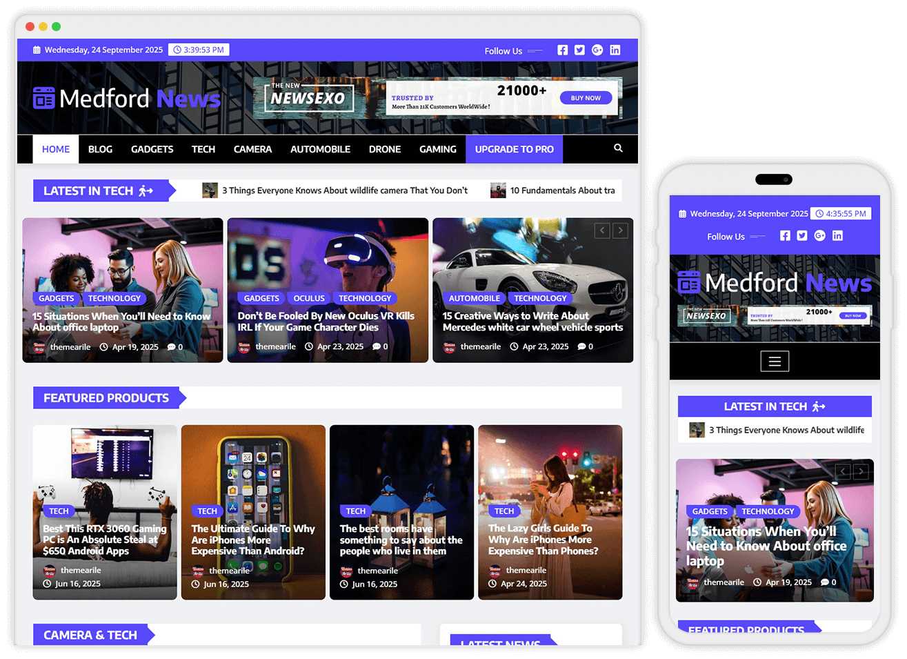The News and Magazine WordPress Blog Theme