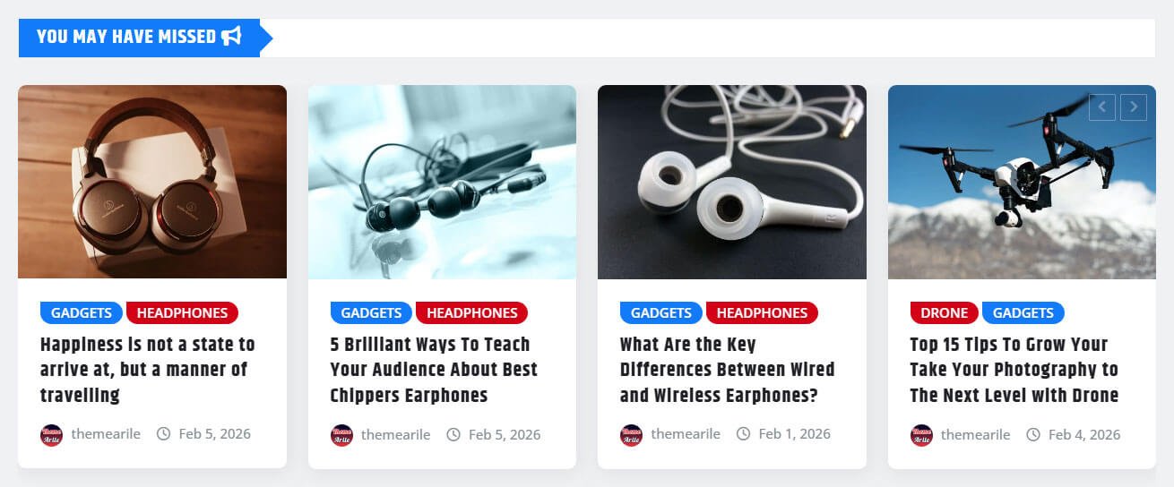 Unique You May Have Missed Area