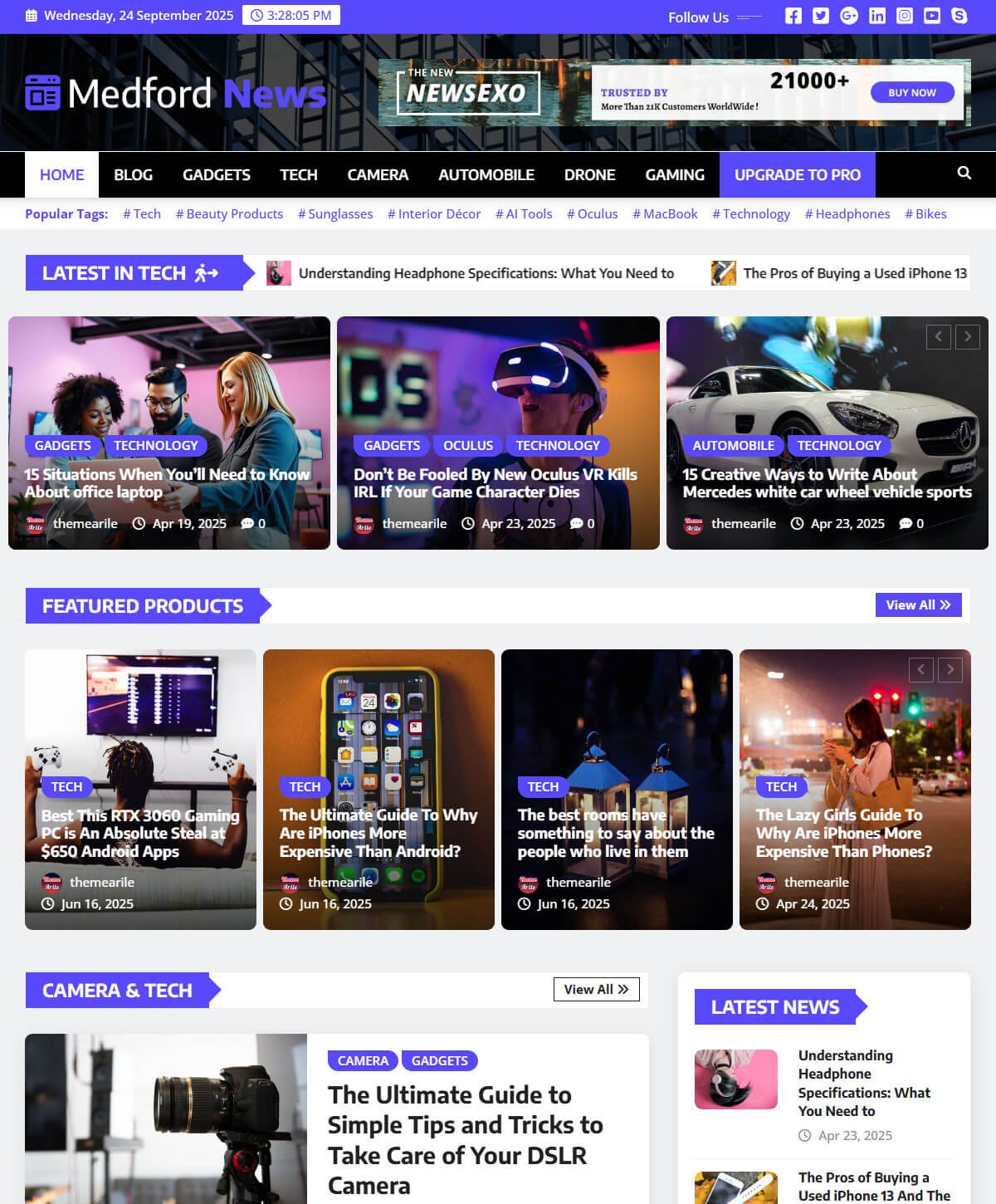 Homepage Eleven