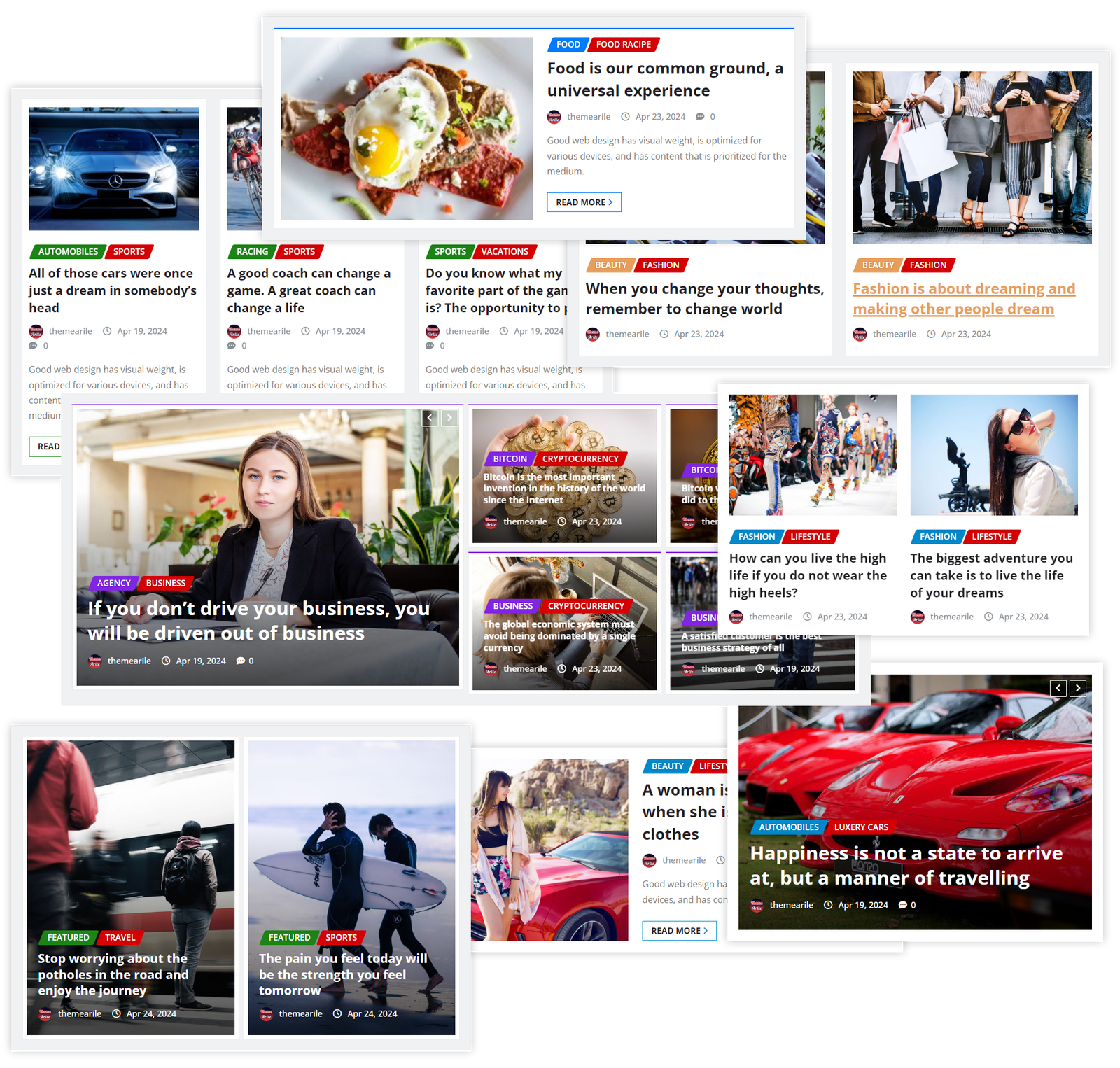 Modern Post Layout Optimized for User Experience