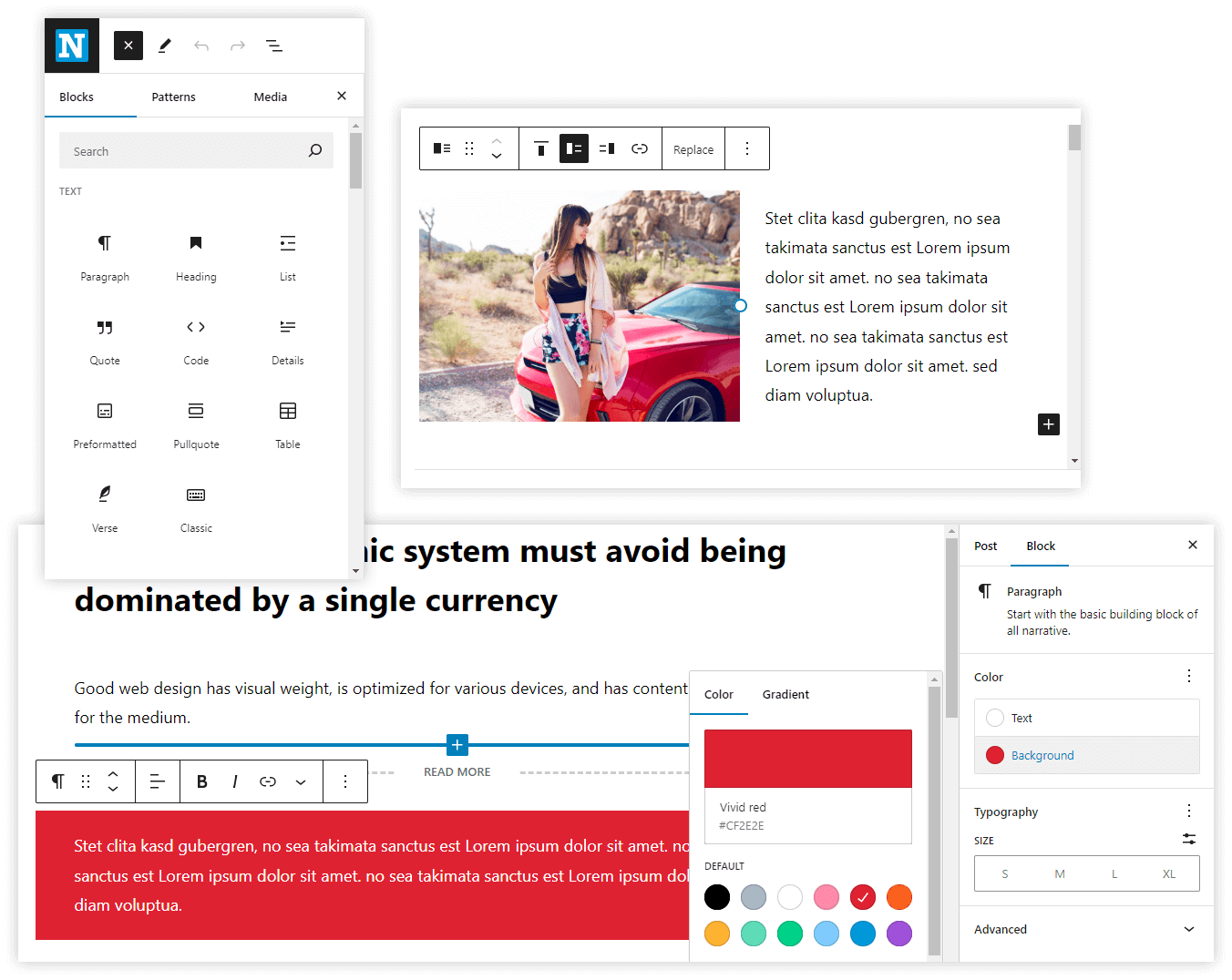 Newsexo Free Gutenburg Layout Style