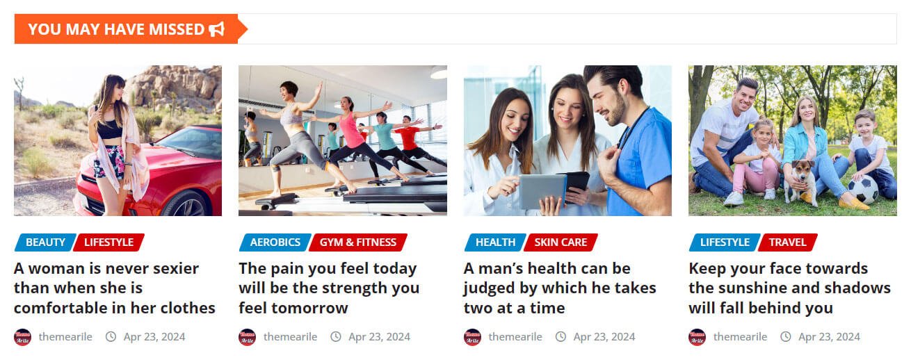 Unique Sponsored News Area