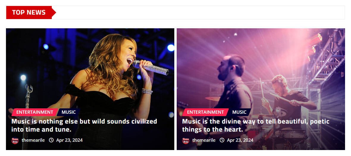 Beautiful Featured News Slider