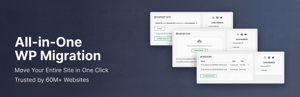 All-in-One WP Migration