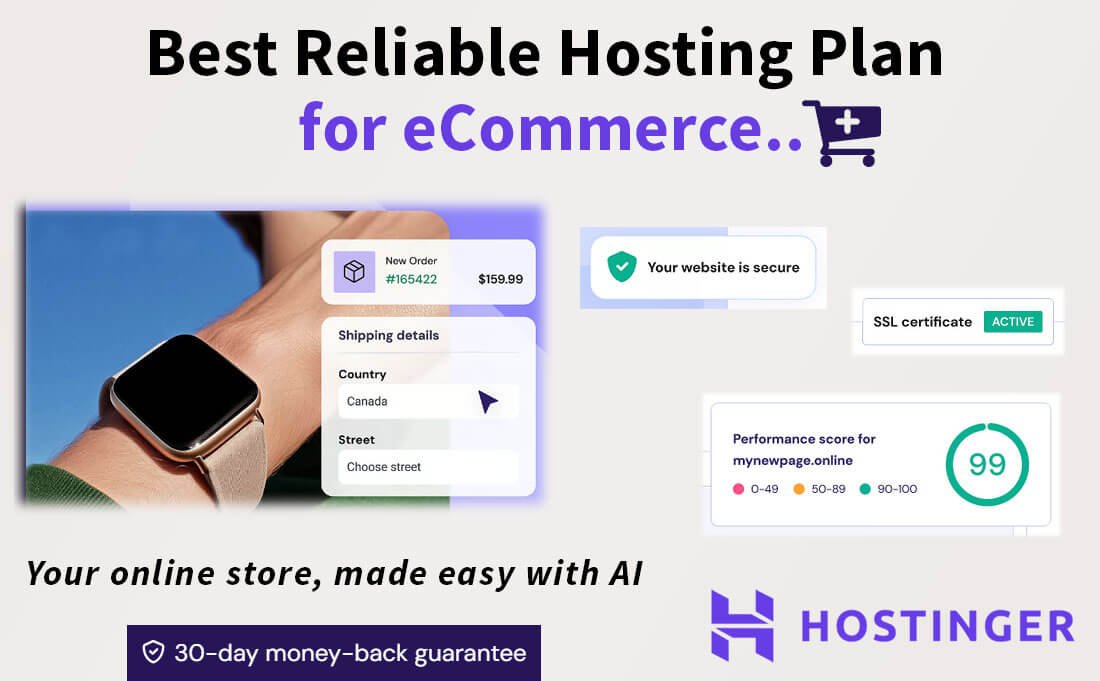 Reliable Hosting Plan For ecommerce