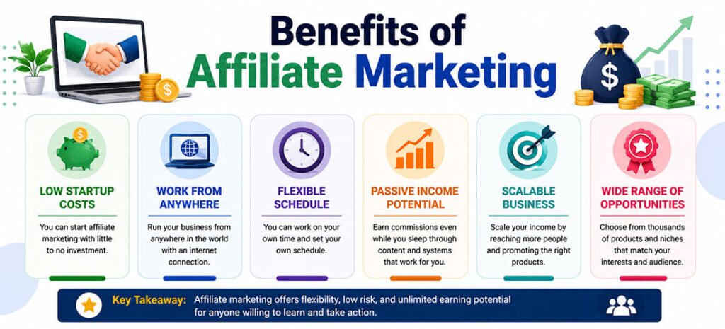 Benefits of Affiliate Marketing