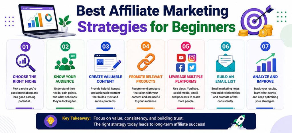 Best Affiliate Marketing Strategies for Beginners