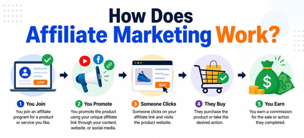 How Does Affiliate Marketing Work