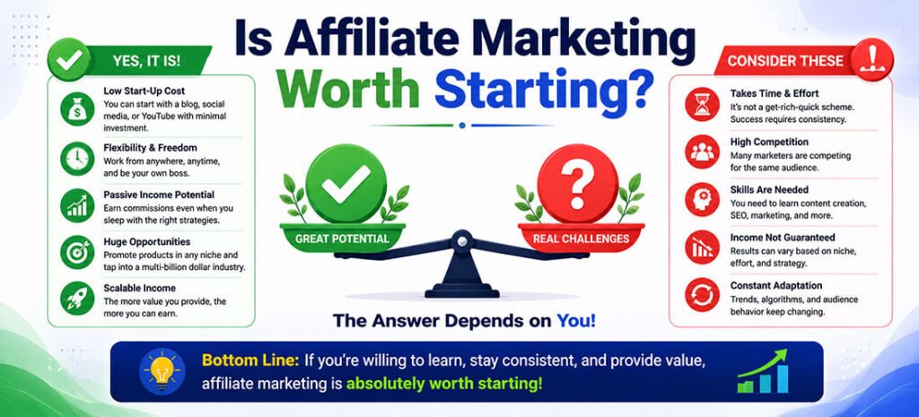 Is Affiliate Marketing Worth Starting