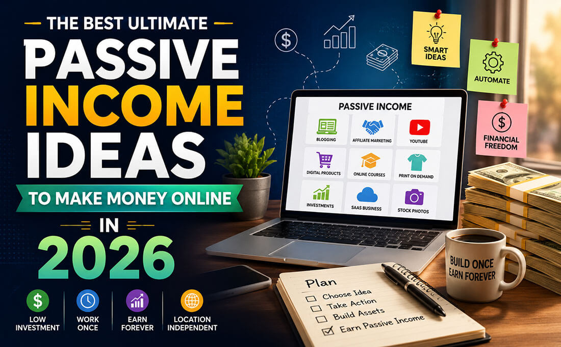Passive Income Ideas to Make Money Online