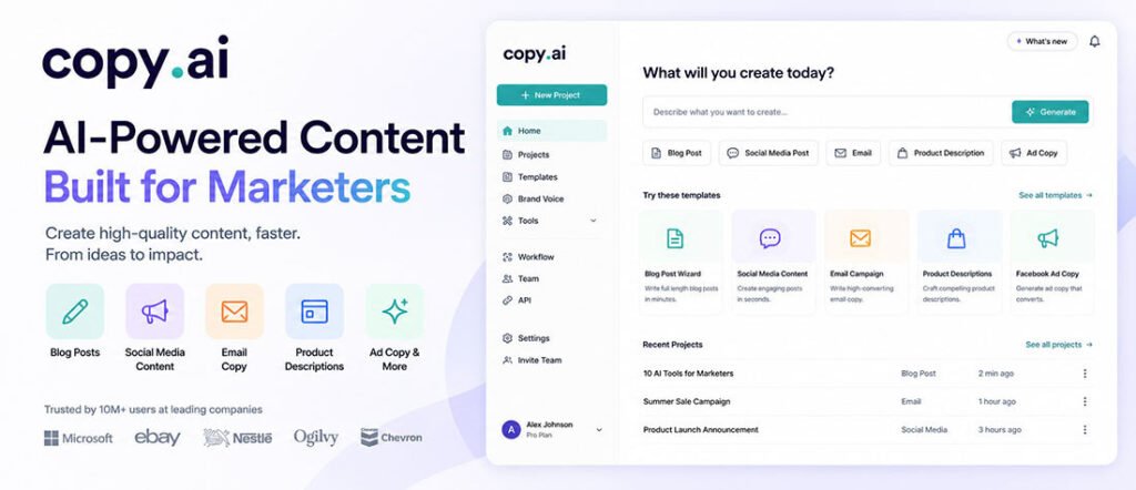 copy ai tool