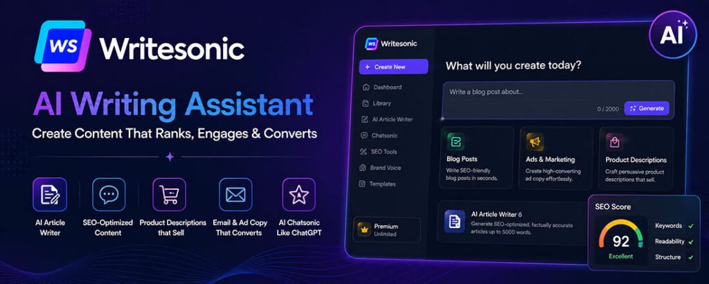 writesonic ai tool