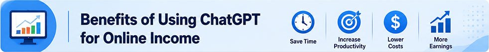Benefits of Using ChatGPT for Online Income