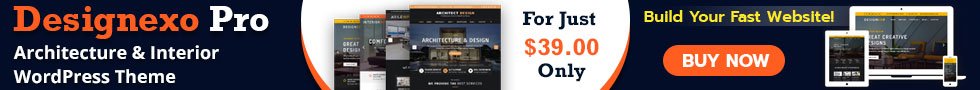 Designexo Pro - Interior and Architecture Design WordPress Theme