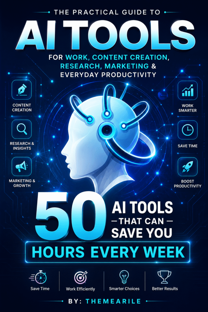 50 AI Tools That Can Save You Hours Every Week