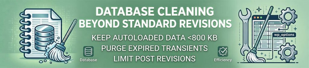Database Cleaning Beyond Standard Revisions