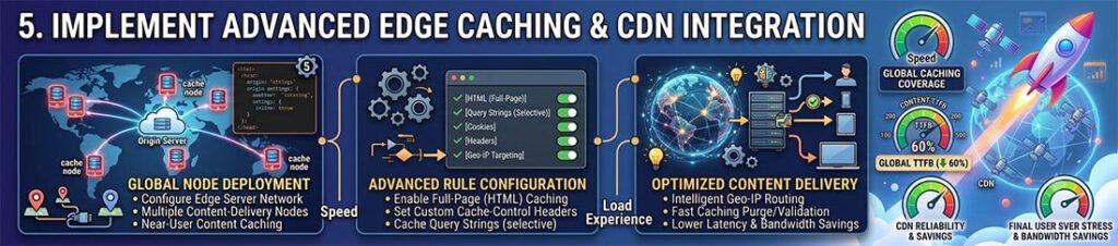 Implement Advanced Edge Caching & CDN Integration