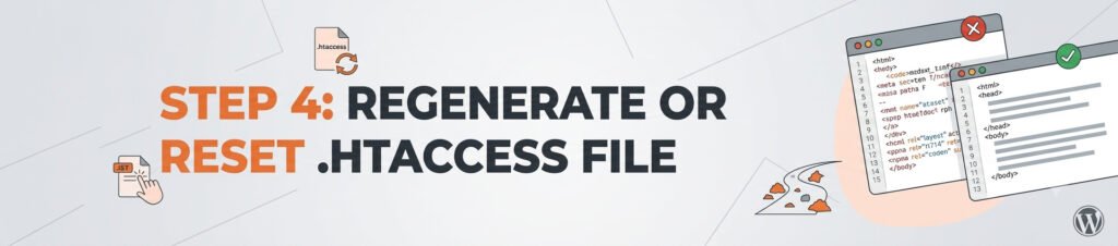 Regenerate or Reset .htaccess File